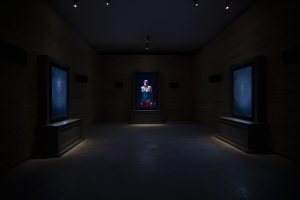 Detalle de la instalación Ocean Without a shore de Bill Viola en PLANTA
