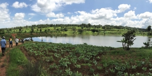 Paisaje Kenia, proyecto de recogida de agua Fundació Sorigué